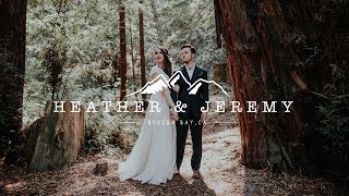 Most EPIC elopement EVER  Wedding in California Redwoods [upl. by Chandra]