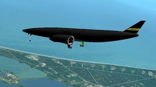 Orbiter 2016  Skylon Spaceplane Manual Gliding Reentry And Landing [upl. by Nivel]