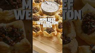 Mini Beef Wellington Bites  Recipes  Central Market [upl. by Alabaster]