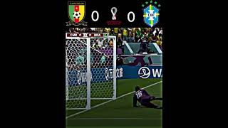 Cameroon vs Brazil World Cup Qatar 2022 group stage highlights football [upl. by Georgena]