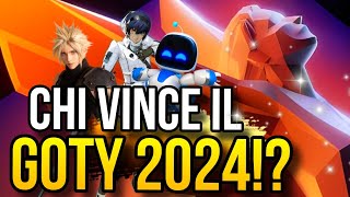 CHI VINCE IL GOTY 2024 Parliamone La mia analisi [upl. by Nivaj337]