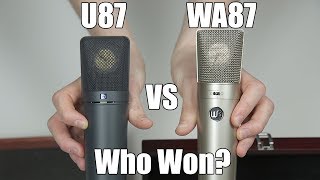 Warm Audio WA87 vs Neumann U87 Which is Better [upl. by Sifan]