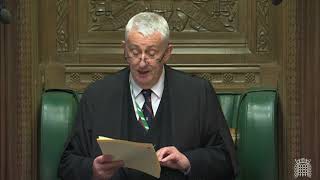 House of Commons  Speakers Statement  Doorkeeper Retirement  John Tamlyn  30072024 [upl. by Oznofla]