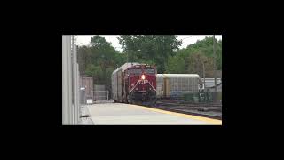 CP 8916 passes the Elkhart Railcam [upl. by Arekat]