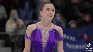 Kamila valieva program In memoriam￼placed1st🫶🏻🛐 [upl. by Courtney]