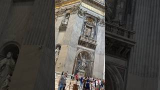 Inside Vatican City Iconic Masterpiece St Peter’s Basilica vaticancity [upl. by Gitel]