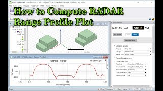 How to Compute RADAR Range Profile Plot [upl. by Solhcin]