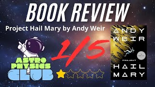 Project Hail Mary Book Review [upl. by Mehcanem]