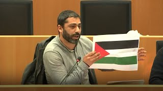 Nabil Boukili PTB confronte lambassadeur israélien [upl. by Berky931]