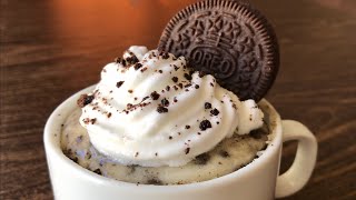 Oreo Mug Cake in 1 Minute  Eggless Microwave Cake Recipe  Em’s Kitchen [upl. by Yrdua503]