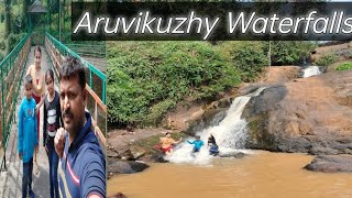 Aruvikuzhy Waterfalls  Kottayam Waterfalls Pampady Kooroppada Road Pallickathodu Kerala 686502 [upl. by Dom]