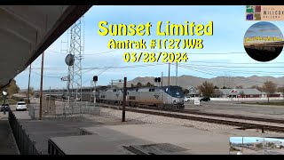 Amtrak 1 27 Sunset Limited 15178 x 7  03282024 [upl. by Badr]