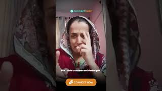 Thank You for Trusting ConnectHear Her Journey shorts short deaf signlanguage [upl. by Derreg]