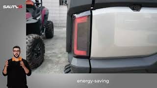 SAUTVS LED Taillights for Polaris Ranger XD 1500 All Models 2024 2025 [upl. by Linnea]