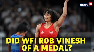 Vinesh Phogat News Live  Paris Olympics 2024 Live  Politics Over Vineshs Disqualification  N18G [upl. by Lawry]