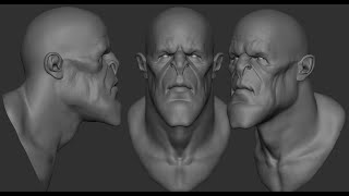 Head sculpture  Loomis part2 [upl. by Airym]