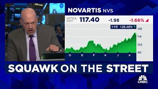 Cramer’s Stop Trading Novartis [upl. by Hanser]