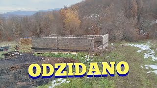 Konacno gotovo sa zidanjem  Izgradnja stale [upl. by Blackington]