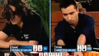 Amazing Isaac Haxton Bluff vs Ryan Daut YouTube [upl. by Eseela]