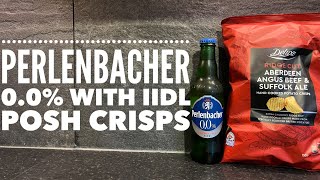 Lidl Perlenbacher 00 Alcohol Free Review  Lidl Deluxe Ridge Cut Aberdeen Angus Beef amp Suffolk Ale [upl. by Harberd]