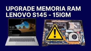 Upgrade de Memória RAM Lenovo S145 15IGM  81WT0005BR [upl. by Adnicaj]