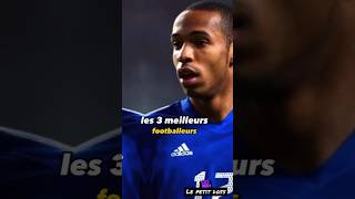 LES 3 MEILLEURS FOOTBALLEURS FRANÇAIS DE L’HISTOIRE  ⚽️🇫🇷 [upl. by Aeriela]