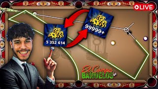 DESDE 5 MILLONES HASTA 200 MILLONES FÁCILMENTE 😱🎱  8 Ball Pool [upl. by Olympias]