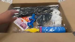 Unboxing of Balloon Arch Kit [upl. by Pacificas]