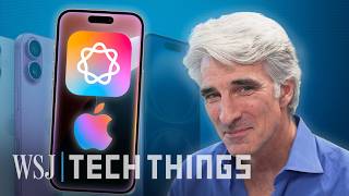 Apple’s Craig Federighi Explains Apple Intelligence Delays Siri’s Future and More  WSJ [upl. by Ephram931]