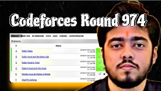 CODEFORCES ROUND 974 Div 3 [upl. by Tapes]