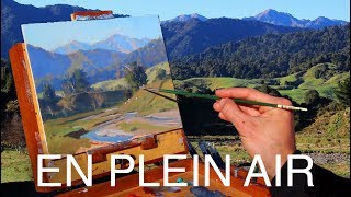 Painting En Plein Air  TOP TIPS for a successful scene [upl. by Boycey]