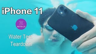 iPhone 11 Waterproof Test！ IPhone 11 waterproof performance unexpectedly [upl. by Eilagam]