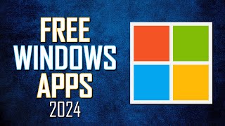 10 Best FREE WINDOWS 1011 APPS from the Microsoft Store 2024 [upl. by Feodor]