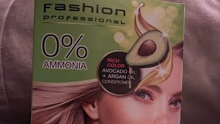 Hairlights zetten met Fashion professional action haarverf zonder ammoniak met 🥑 en argan olie [upl. by Hnao]