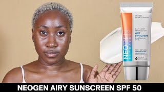 NEOGEN DERMALOGY DAYLIGHT PROTECTION AIRY SUNSCREEN SPF50 [upl. by Elatia472]