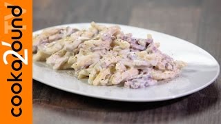 Fusilli velocissimi con ricotta crudo e noci  Primi piatti veloci [upl. by Akkina]