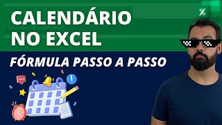 Como fazer um CALENDÁRIO DINÂMICO no Excel  Aula Completa [upl. by Pena]