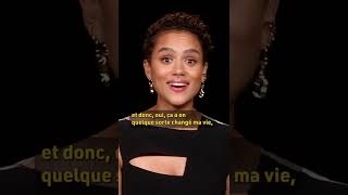 Game of Thrones a changé sa vie  Nathalie Emmanuel GameOfThrones [upl. by Syhr]