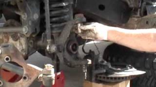 Jeep JK Ball Joint Installation  Part 1 of 2 Removal [upl. by Leinadnhoj]