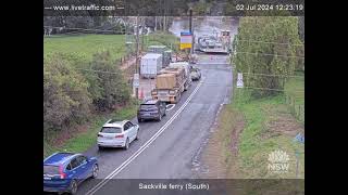 Sackville Road at Sackville ferry  2024Jul02  Australia [upl. by Dodds459]