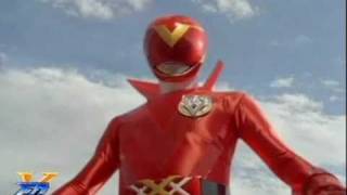 AkaRed Morph  Full transformation of all Red Rangers [upl. by Ahtebbat]