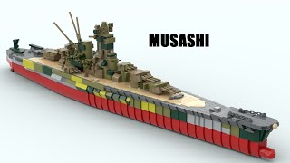 Lego Musashi MOC Building review [upl. by Griffin]