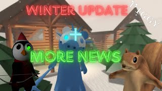 PIGGY WINTER UPDATE  MORE  ROBLOX PIGGY NEWS [upl. by Kristoffer]