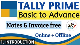 Tally Prime Introduction and use of it with examplesAccounting introduction from Basics tallyprime [upl. by Aihtiekal]