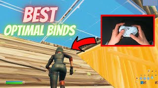 BEST OPTIMAL BINDS and SETTINGS For Controller Fortnite OG No ClawPaddles [upl. by Nerti]