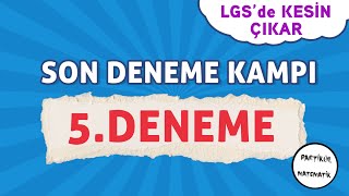 LGS 2024 Son Deneme Kampı  5  Bu Sorular KESİN ÇIKAR [upl. by Rubio]