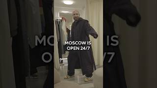 Moscow is open 247 russia moscow viralvideo [upl. by Ariik]