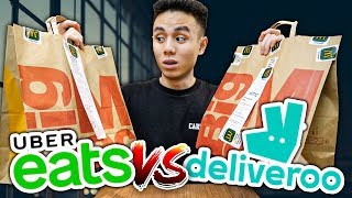 UBER EATS ou DELIVEROO  QUI EST LE MEILLEUR [upl. by Nimref]