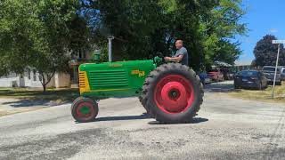 Timewell Lions Club Farm Toy Show Tractor Drive John Deere Oliver Farmall Case and others [upl. by Alket238]