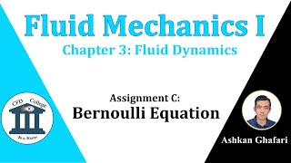 Fluid Mechanics Bernoulli Equation Problems  Chapter 3 Fluid Dynamics  Assignment C [upl. by Anerul468]